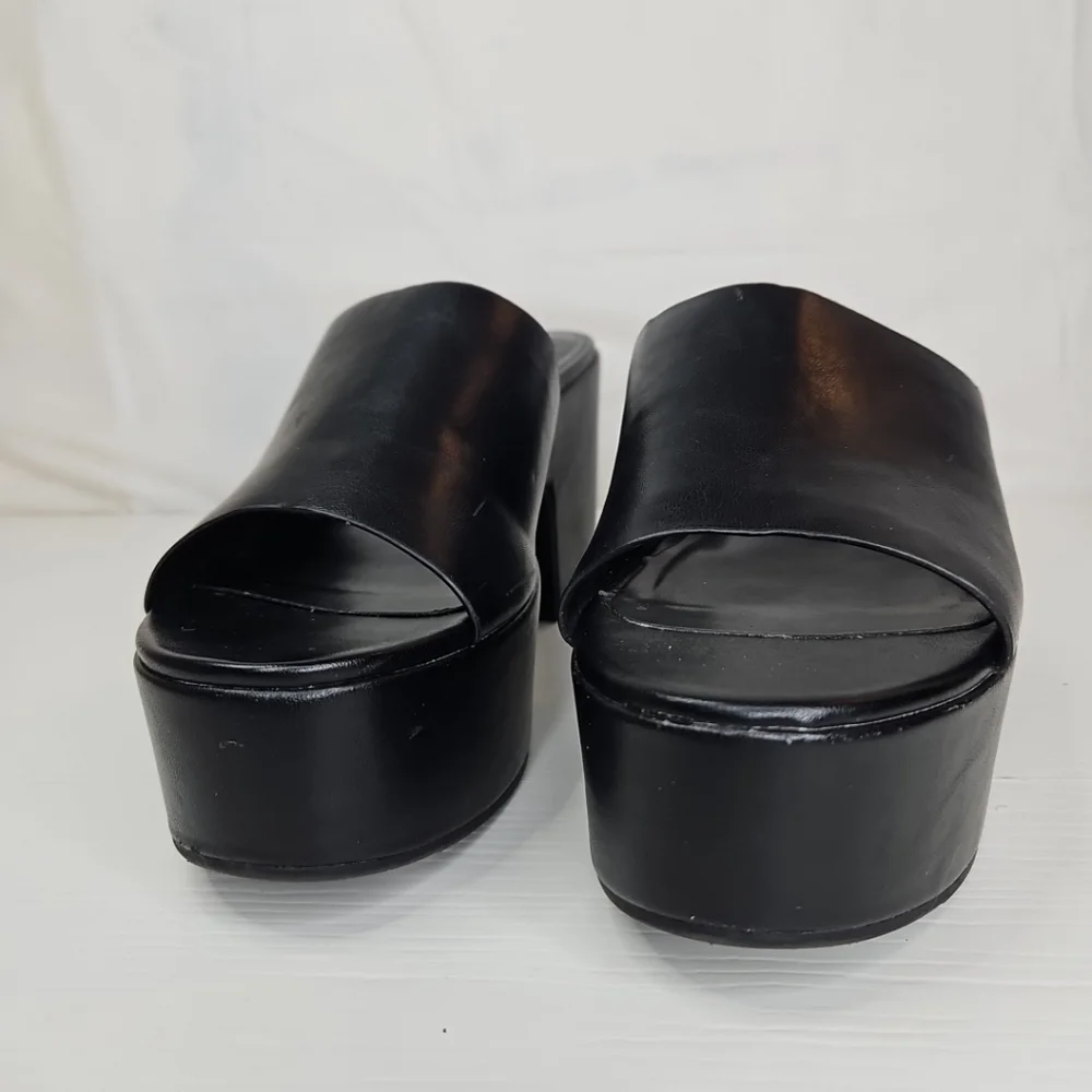 Women's Ricky Platform Heels with Memory Foam Insole - A New Day™ Sizes Slip-on
